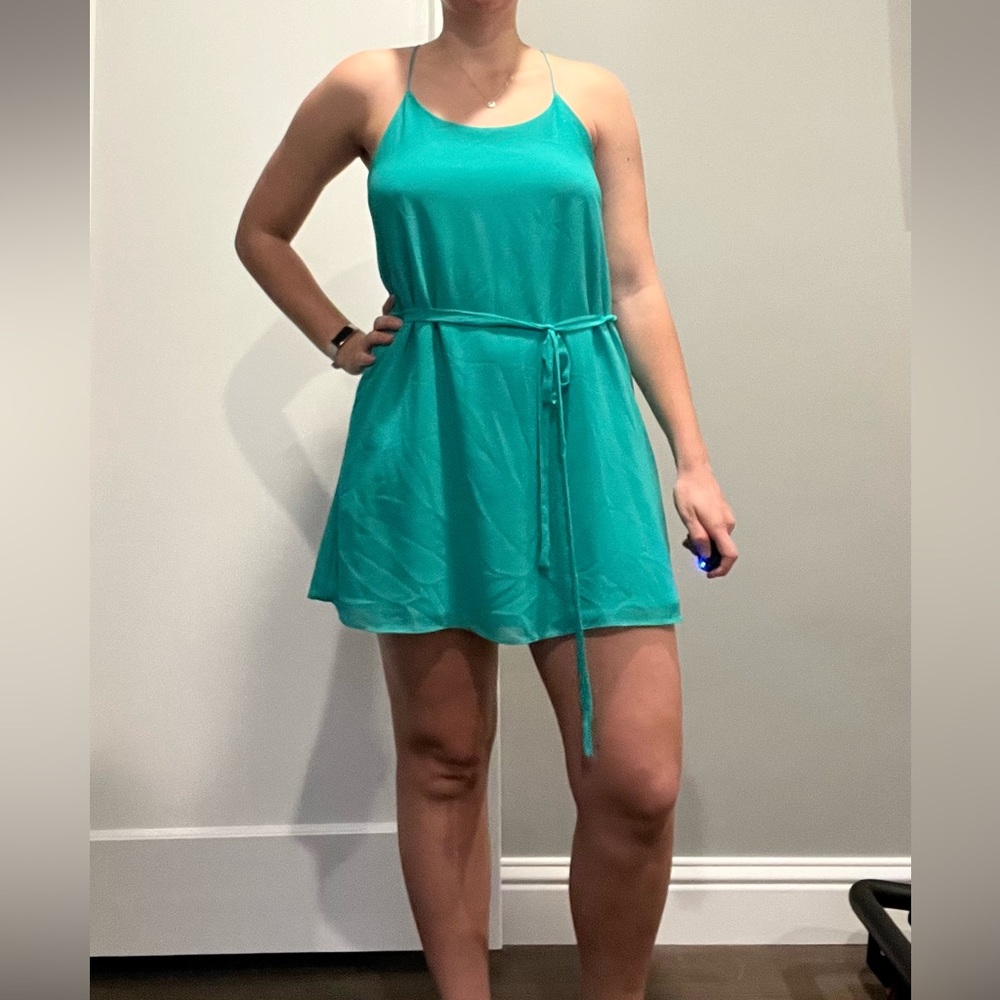 Green Mini Dress